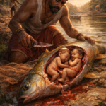 Adrika and her twins