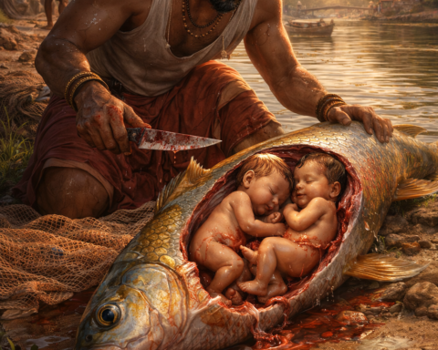 Adrika and her twins