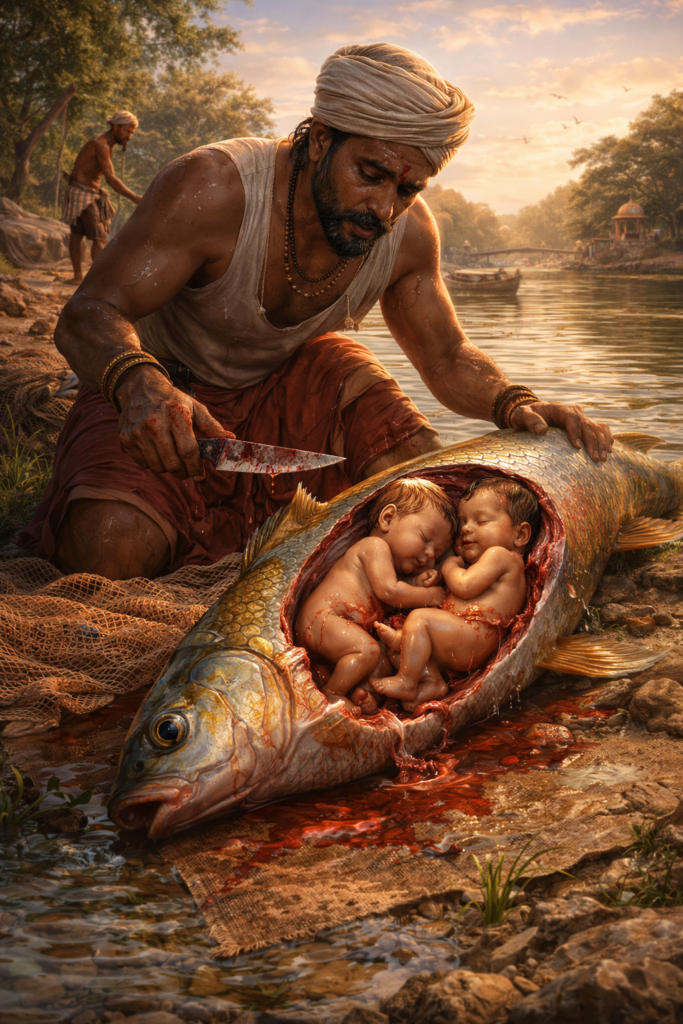 Adrika and her twins