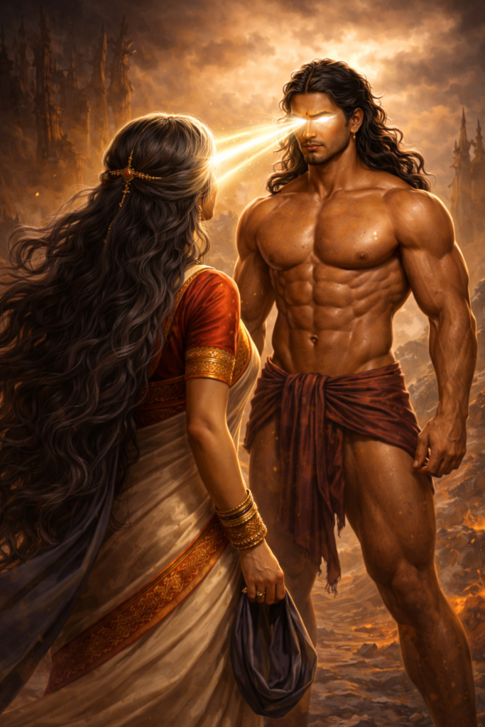 Gandhari's Powerful Sight