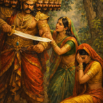 Mandodari and Sita