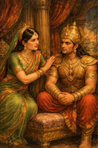 Mandodari and Indrajith