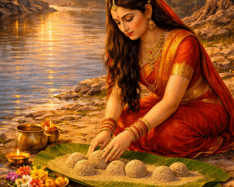 Sita Pind Dhan Falgu River