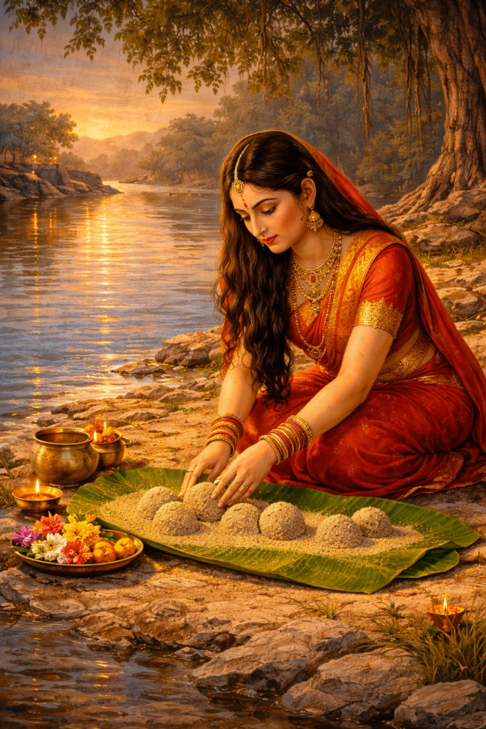 Sita Pind Dhan Falgu River