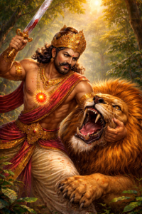 Syamantaka Gem and Prasenjit