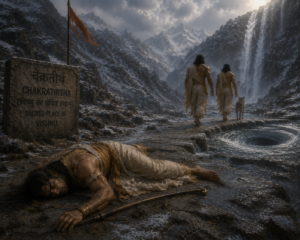 Arjuna Falls on the way to Swargarohini