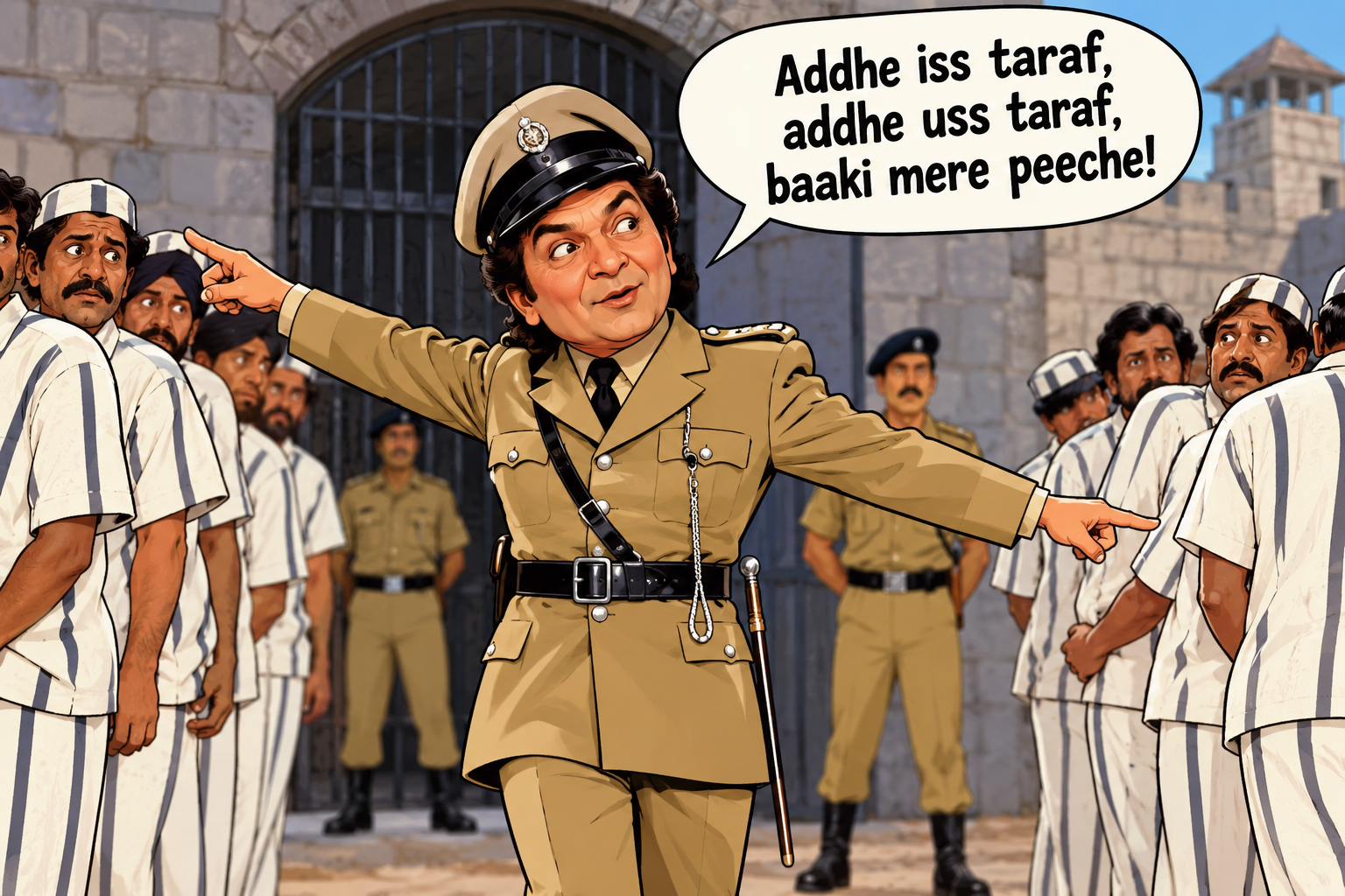 Sholay and Asrani