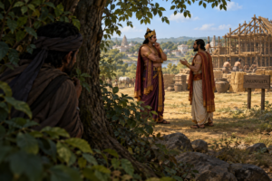 Duryodhana and Purochana in Varanavata