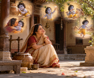 Yashodha Reminiscing Happy Days with Kanha